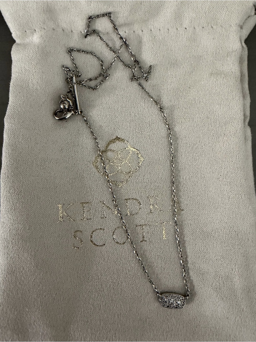 Kendra Scott Silver Grayson Necklace - Silver